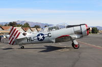 N3169G @ SZP - 1945 North American AT-6F TEXAN 'Daring Diane' 0f the Condor Squadron, Pratt & Whitney R1340 Wasp 550 Hp, on transient ramp - by Doug Robertson