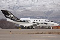 N661BP @ KBOI - Take off roll on RWY 10R. - by Gerald Howard