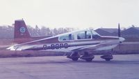 G-BGPG - At Manchester in 1985 - by David Beresford