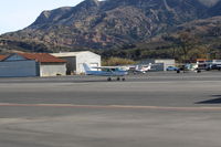 N704JH @ SZP - 1976 Cessna 150M, Continental O-200 100 Hp, takeoff roll Rwy 22 - by Doug Robertson