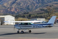 N704UT @ SZP - 1976 Cessna 150M, Continental O-200 100 Hp, taxi to Rwy 22 - by Doug Robertson