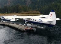 C-FQEI @ CAU6 - Air Nootka DHC3 Otter at its base in Gold River, BC. - by FerryPNL