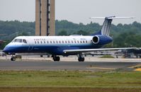 N859MJ @ KCLT - Unieted Express ERJ145 lining-up - by FerryPNL