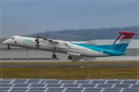 LX-LGN @ EDDR - De Havilland Canada DHC-8-402Q, - by Jerzy Maciaszek