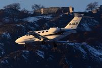 G-GILB @ LSGS - Catreus Ltd Mustang in the golden light - by Grimmi