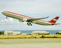 D-AERK @ LPA - Las Palmas 14.12.1996 - by leo larsen