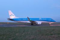 PH-EXR @ EGSH - Arriving from Amsterdam on the early evening flight into Norwich - by AirbusA320
