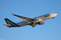 EI-EJJ @ LFBD - Alitalia A330, special flight from Milan to Pointe-à-Pitre. - by Arthur CHI YEN