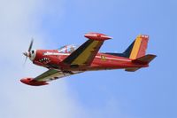 ST-34 @ LFOA - Belgian Red Devil Team SIAI-Marchetti SF-260M, On display, Avord Air Base 702 (LFOA) Open day 2016 - by Yves-Q
