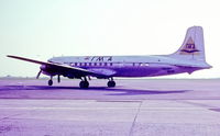 OD-AER @ CPH - Copenhagen 4.1968 as Frieghter DC-6A/B - by leo larsen