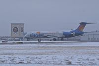 N872GA @ KBOI - Landing roll out on RWY 28R. - by Gerald Howard