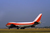 4X-AXZ @ EHAM - El Al Israel Airlines Cargo Boeing 747-124F taking off from Schiphol airport, the Netherlands, about 1983/84. Note Avianca colourscheme - by Van Propeller
