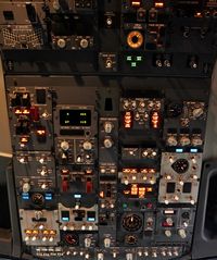 N77518 @ KSFO - Overhead panel. SFO. 2018. - by Clayton Eddy
