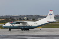UR-CBF @ LMML - Antonov An-12A UR-CBF Aerovis - by Raymond Zammit