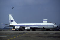 8P-CAC @ EHAM - Caribbean Air Cargo Boeing 707-351C on the platform of Schiphol-Oost, the Netherlands, 1988 - by Van Propeller