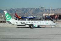 PH-HSK @ KLAS - Boeing 737-800 - by Mark Pasqualino