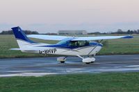 G-BHVP @ EGSH - Leaving Norwich with later colour scheme. - by keithnewsome