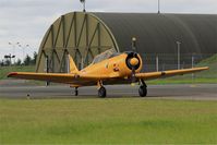 F-AZCV @ LFOA - North American T-6G Texan, Taxiing to static park, Avord Air Base 702 (LFOA) Open day 2016 - by Yves-Q