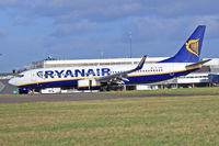 EI-EVN @ EGFF - 737-8AS, Ryanair, callsign Ryanair 8WH, seen landing on runway 30 out of Tenerife Sur.