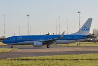 PH-BXC @ EGSH - Leaving Norwich with later colour scheme. - by keithnewsome
