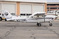 N376ME @ KBOI - Parked on the back country ramp by Gate 58. Either flying to McCall or a mountain airstrip.