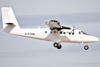 C-FZVM @ KBOI - Landing RWY 10R. - by Gerald Howard