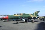 596 - Mikoyan i Gurevich MiG-21M FISHBED-J at the Luftwaffenmuseum, Berlin-Gatow
