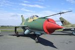596 - Mikoyan i Gurevich MiG-21M FISHBED-J at the Luftwaffenmuseum, Berlin-Gatow