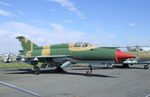 596 - Mikoyan i Gurevich MiG-21M FISHBED-J at the Luftwaffenmuseum, Berlin-Gatow