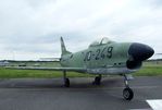 JD-249 - North American F-86K Sabre at the Luftwaffenmuseum, Berlin-Gatow