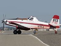 N70LA @ KBOI - Taxiing from the NIFC ramp. - by Gerald Howard
