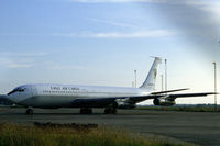 TF-VLJ @ EHAM - Eagle Air Cargo Boeing 707-324C freighter on the platform of Schiphol-Oost, the Netherlands, 1985