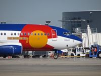 N230WN @ KBOI - Starting push back from the gate. - by Gerald Howard