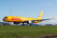 G-DHKM @ EHAM - G-DHKM B757-200(F) of DHL AIR @EHAM taxiway Q - by Marc Heesters