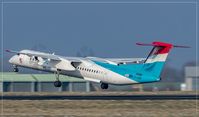 LX-LQD @ EDDR - De Havilland Canada DHC-8-402Q Dash 8 - by Jerzy Maciaszek