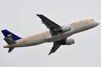 HZ-ASG @ LIRF - Departing Saudi A320 - by FerryPNL