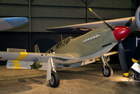 42-83665 @ KFFO - The Apache was the dive bomber version of the Mustang.  It was used by the USAAF in North Africa, Sicily, Italy and India.  This Apache is painted to represent the aircraft flown by Capt. Lawrence Dye of the 522nd FBS, 27th FG in World War II. - by Arjun Sarup