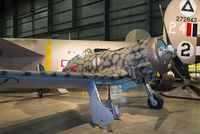 MM8146 @ KFFO - On display at the National Museum of the U.S. Air Force.  This Saetta carries the markings of Regia Aeronautica's 372a Squadriglia, 153° Gruppo.  It was transferred to the 165a Squadriglia in North Africa in Nov. 1942 and captured at Benghazi airfield. - by Arjun Sarup
