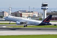 OO-SNH @ LPPT - Brussels Airlines take off runway 03 - by JC Ravon - FRENCHSKY