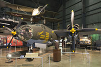 42-95857 @ KFFO - On display at the National Museum of the U.S. Air Force.  This Marauder was flown by the Free French during the final months of World War II.  It is painted as “Shootin in” assigned to the 387th Bomb Group, 9th Air Force in 1945. - by Arjun Sarup