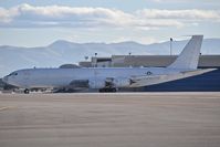 164407 @ KBOI - Parked on the south GA ramp.  VQ-4, Tinker AFB, OK. - by Gerald Howard
