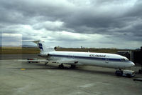 TF-FLK @ BIKF - Icelandair Boeing 727-276 at Keflavik airport, Iceland, 1989