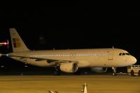 EC-LLE @ EGSH - Last shot of LLE in the old Iberia Express livery being towed to the paint shop at Norwich, as can be seen very much in need of a pain job even the titles have faded - by AirbusA320