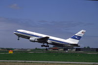 9K-AIA @ EHAM - Kuwait Airways Boeing 767-269ER taking off from Schiphol airport, the Netherlands, 1986 - by Van Propeller