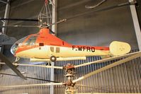 F-WFRQ @ LFPB - Sud-Ouest SO.1110 Ariel II, Air & Space Museum Paris-Le Bourget (LFPB) - by Yves-Q