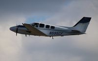 N595CF @ ORL - Beech 58 Baron - by Florida Metal