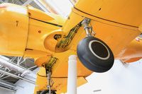 14915 @ LFPB - North American T-6G Texan, Main landing gear close up view, Air & Space Museum Paris-Le Bourget (LFPB) - by Yves-Q