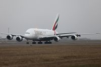 A6-EUG @ LOWW - Departing and flashing - by Hotshot