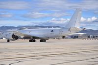 164407 @ KBOI - Navy E-6B aircraft RON on the south GA ramp. VQ-4 from Tinker AFB, OK. - by Gerald Howard