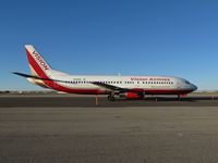 N745VA @ KBOI - Parked on the west de ice pad. Flying a charter flight. - by Gerald Howard